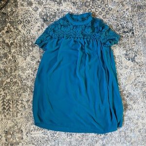 Vici teal dress